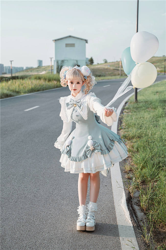 Magical Girl Long Sleeves Lolita Dress