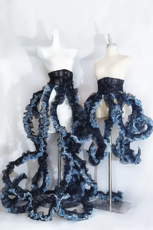 Cthulhu Shape Adjustable Petticoat 6 Colors