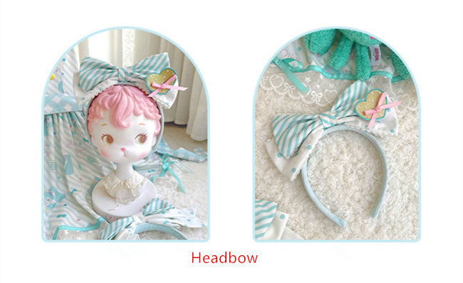 Hatsune Miku Co-branded Sweet Lolita Dress and Accessories