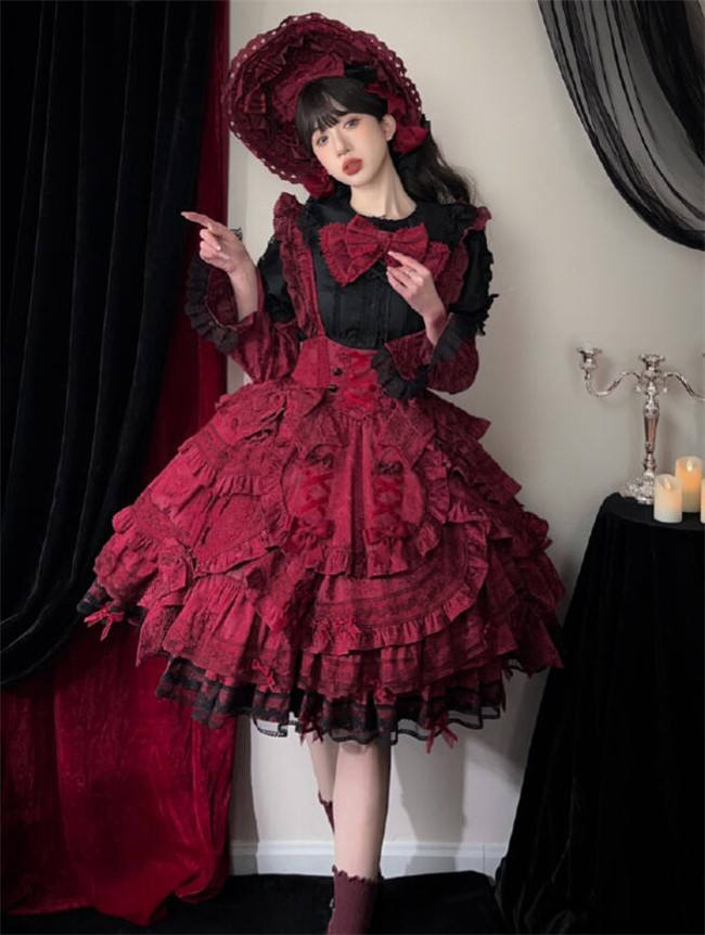 Lost Aqua Hybird Doll Lolita Dress and Cape