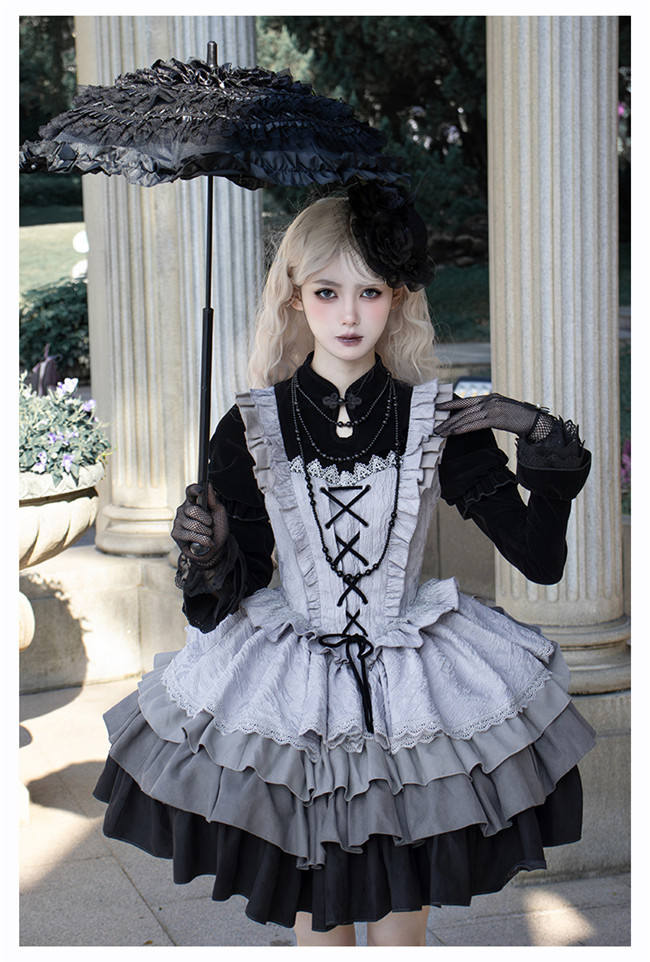 Withpuji Theory of Innocence Halloween Lolita Dress