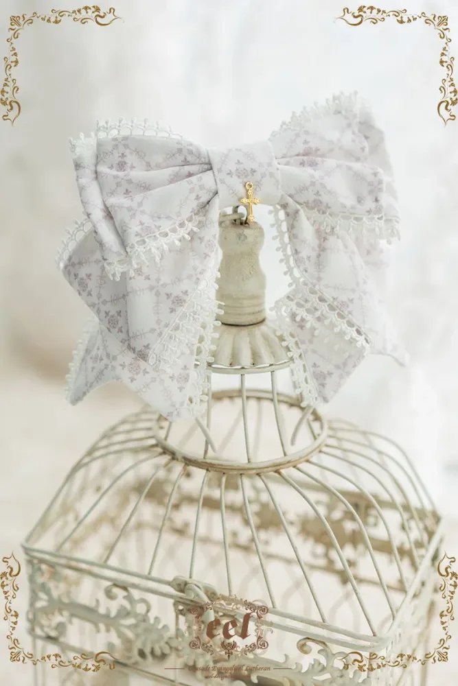 The Holy Cross Stained Glass Window Lolita Accessories