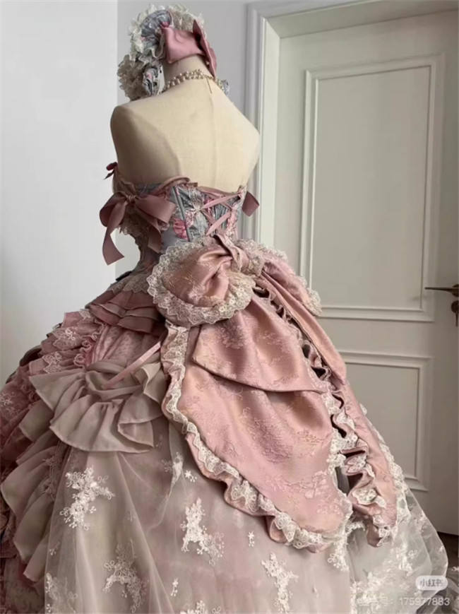 Gem and Rose Luxury Hime Lolita Dress Fullset