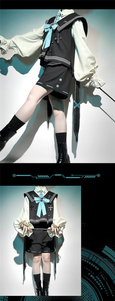 Lizbird Conductors of Magic Ouji Lolita Set