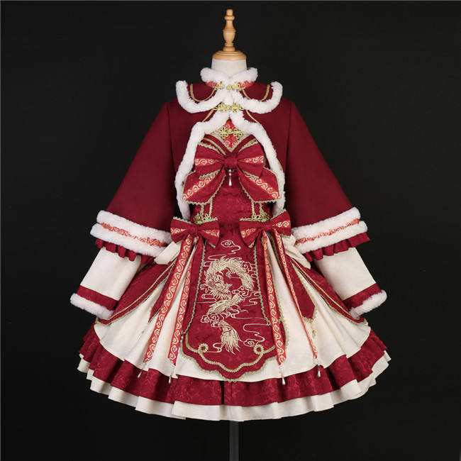 Dragon Year Qi Lolita Dress and Coat