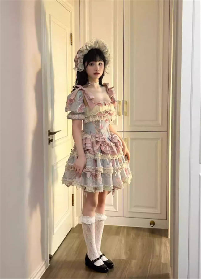 Gem and Rose Luxury Hime Lolita Dress Fullset