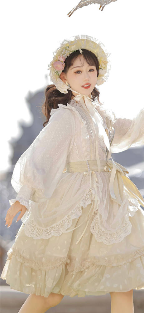 Flowers and Poetry Lolita One Piece Dress