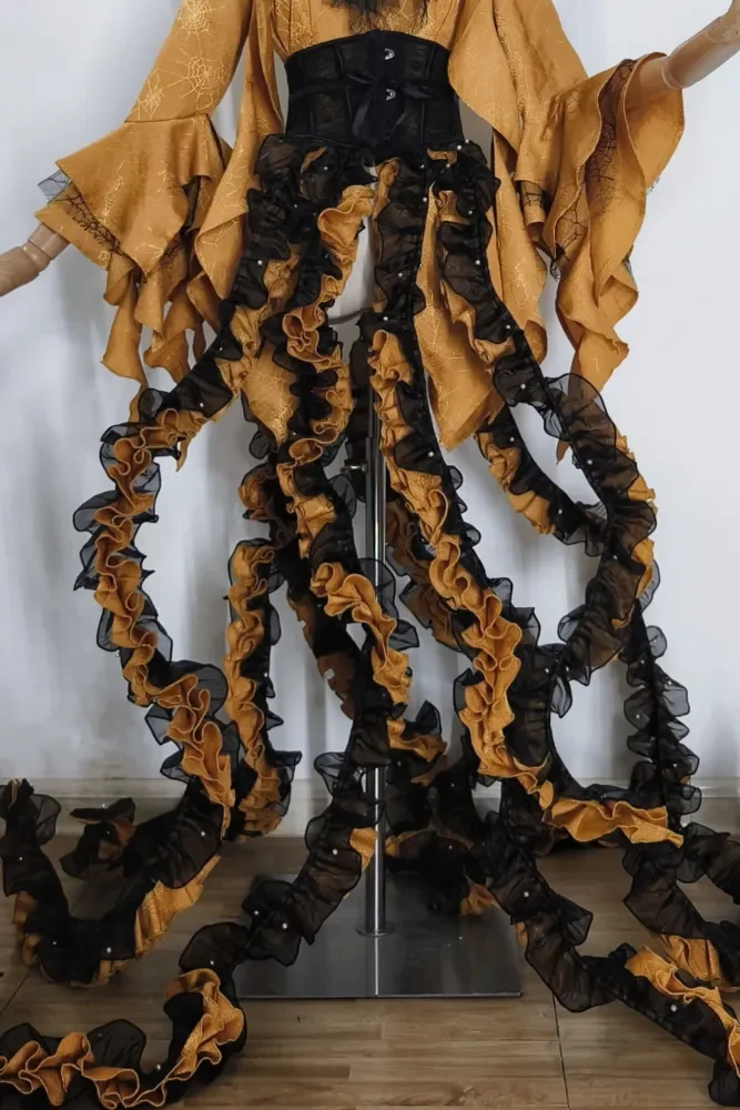 Cthulhu Shape Adjustable Petticoat 6 Colors