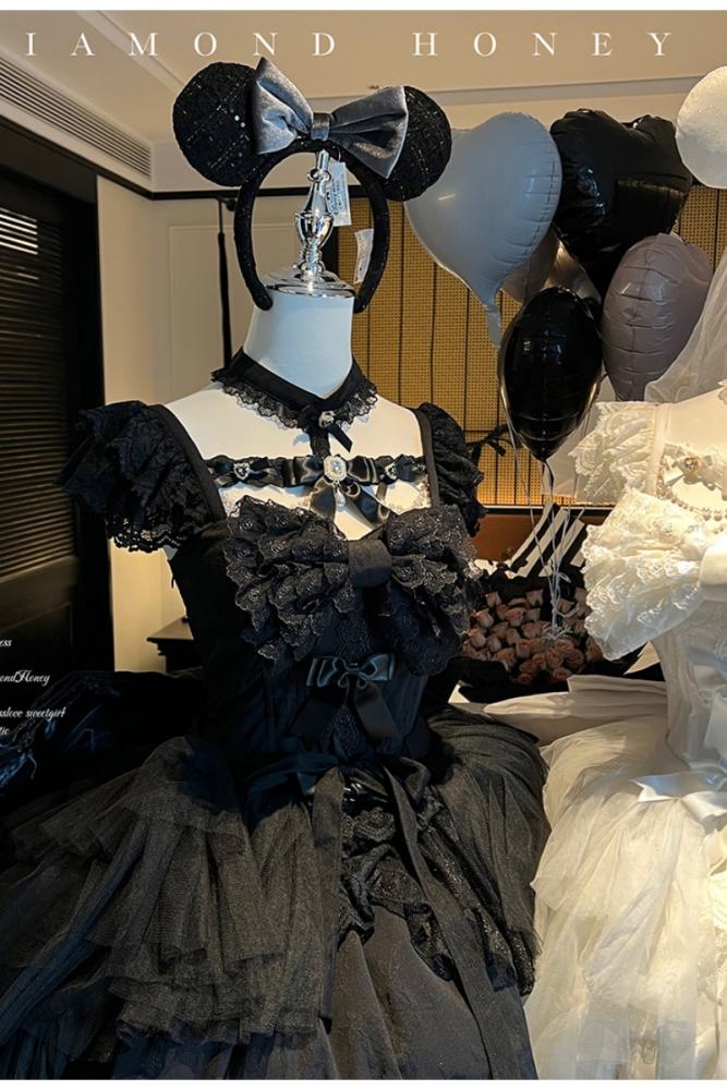 Diamond Honey ~Gemstone Love ~ Kuro Shiro JSK Formal Dress