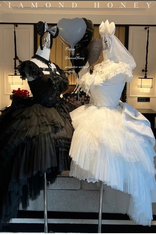 Diamond Honey ~Gemstone Love ~ Kuro Shiro JSK Formal Dress