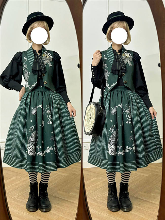 Miss Point Magic Messenger Lolita Skirt