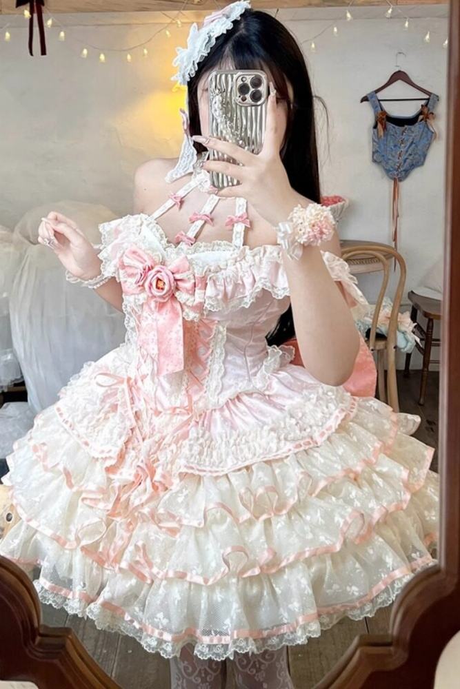 Diamond Honey ~Romantic Rose~ Halter Neck Formal Dress