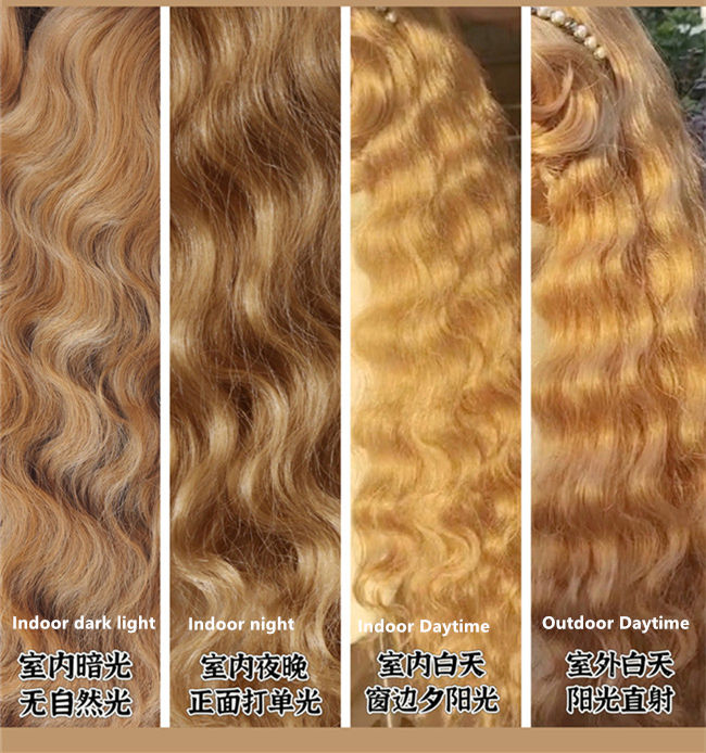 The Princess Diaries Vintage Long Curly Golden Brown Prince Wig