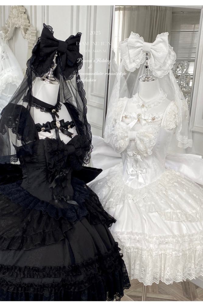Diamond Honey ~Gemstone Love ~ Kuro Shiro JSK Formal Dress