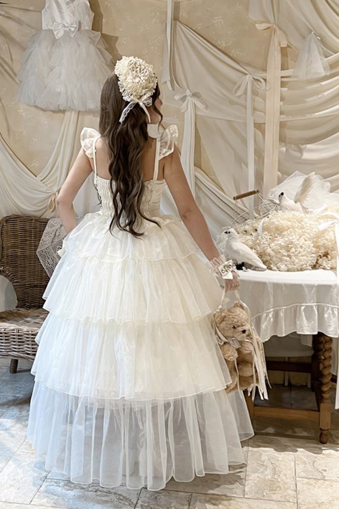 Diamond Honey ~Mousse Melody~ Pink Blue Beige Formal Dress