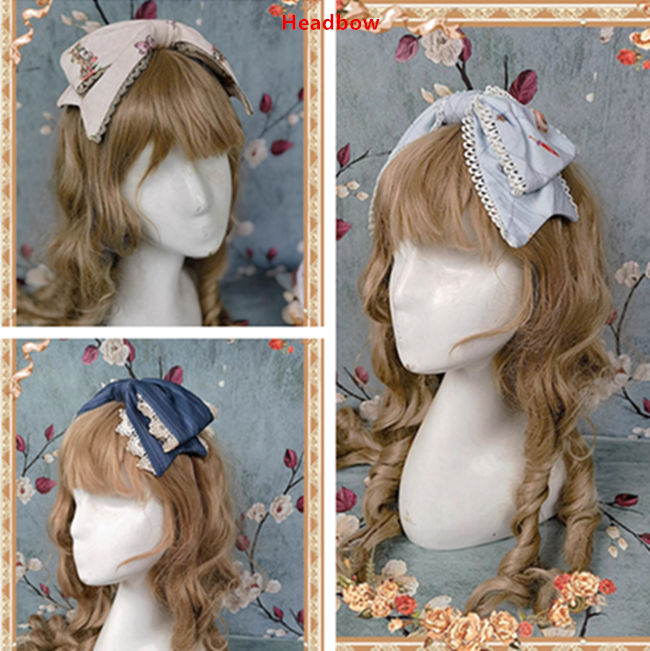 Infanta Miss Rabbit Lolita Jumper Dress, Blouse and Accessories