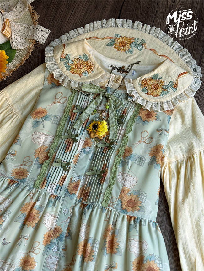 Miss Point Garden Sunflower Daily Wear Lolita Jumper Dress