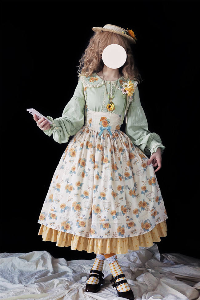 Miss Point Garden Sunflower Corset Lolita Dress