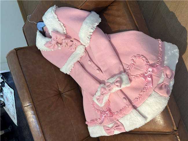 Rabbit Hibernation Sweet Lolita Long Coat and Cape