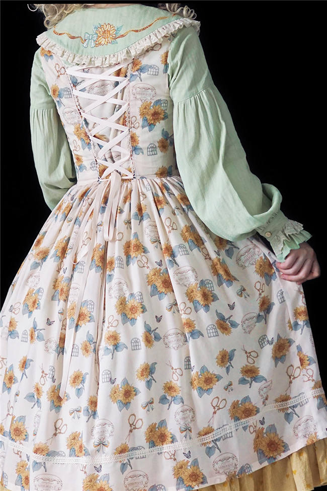 Miss Point Garden Sunflower Corset Lolita Dress