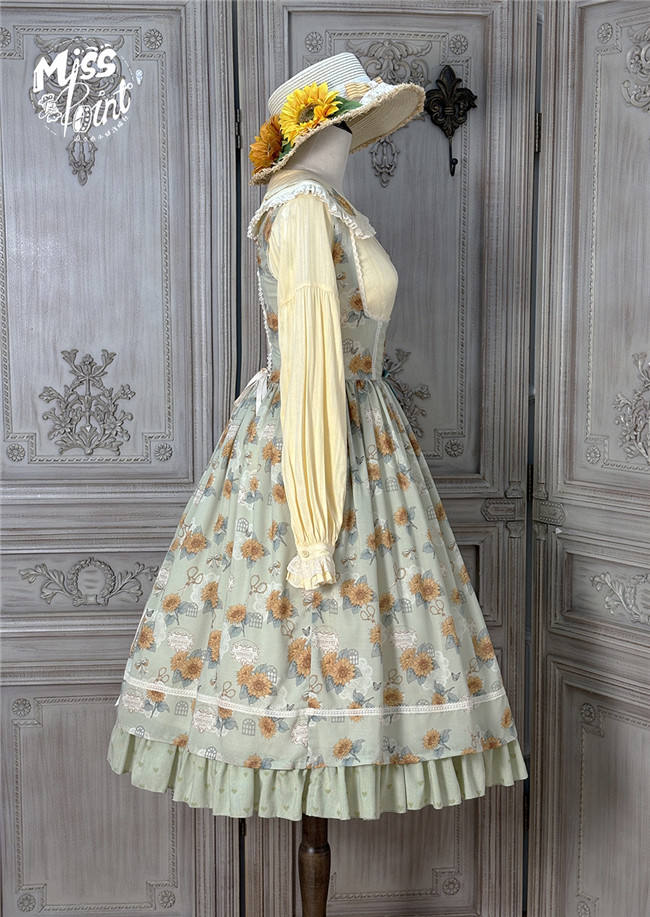 Miss Point Garden Sunflower Corset Lolita Dress
