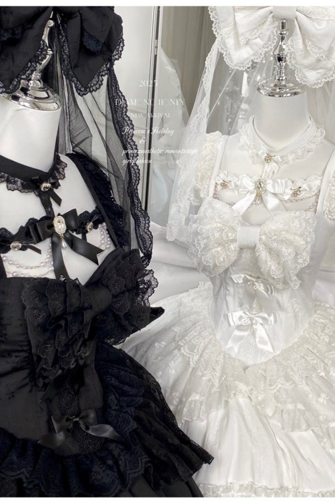 Diamond Honey ~Gemstone Love ~ Kuro Shiro JSK Formal Dress