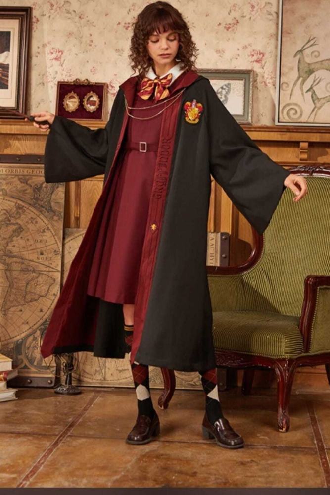 Kyouko & Harry Potter Co-signed JK Uniform Cape Harry Potter Cloak