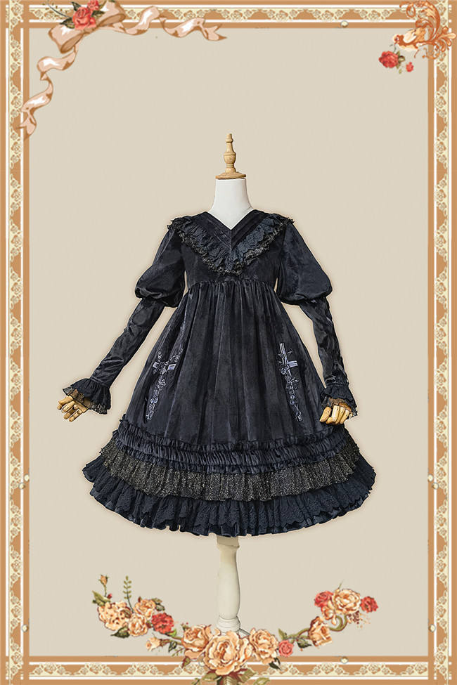 Infanta Holy Fruit Estate Embroidery Lolita Dress