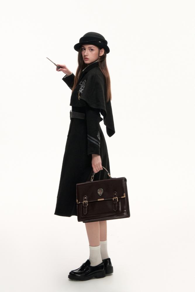Kyouko & Harry Potter Collaborated Black Cape Overcoat Harry Potter Outfit