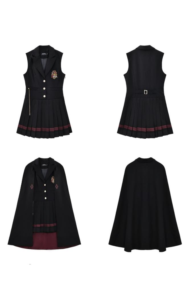 Kyouko & Harry Potter Collaborated Vest Dress Cape Set Harry Potter Clothes