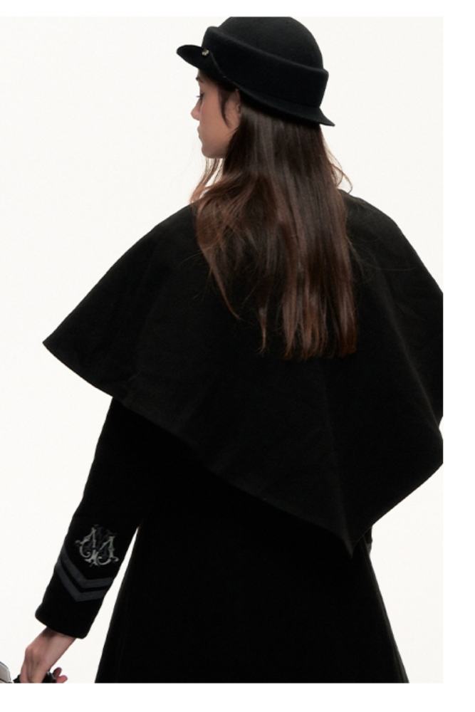 Kyouko & Harry Potter Collaborated Black Cape Overcoat Harry Potter Outfit