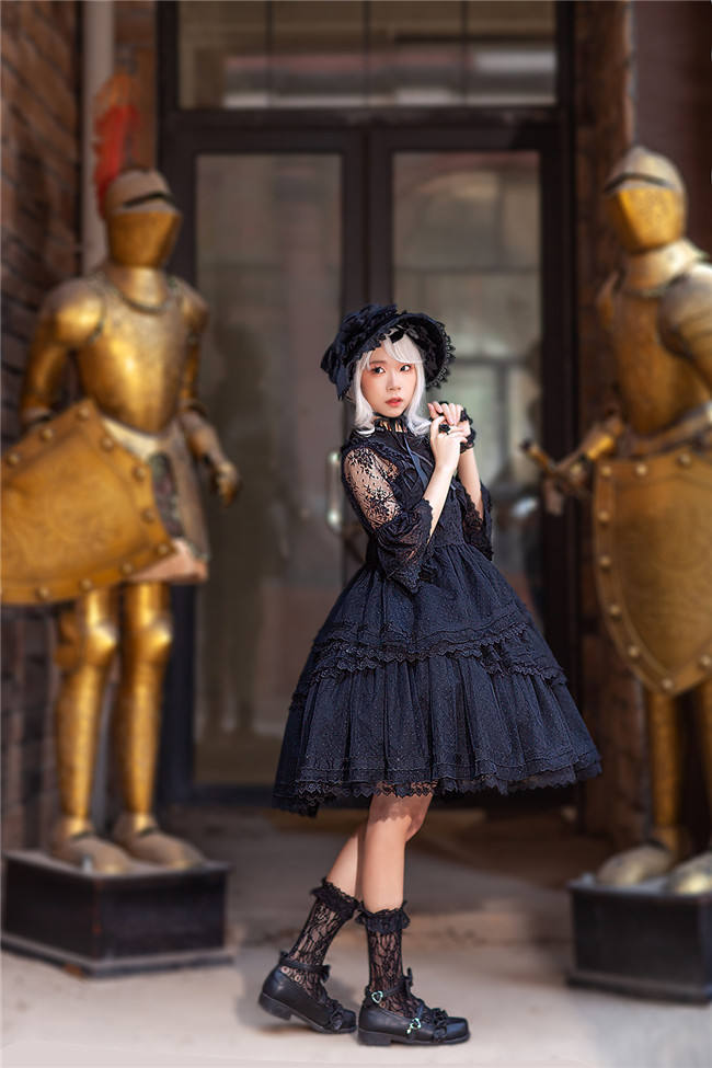 Infanta Tower of Dawn Lolita Jumper and Headdress