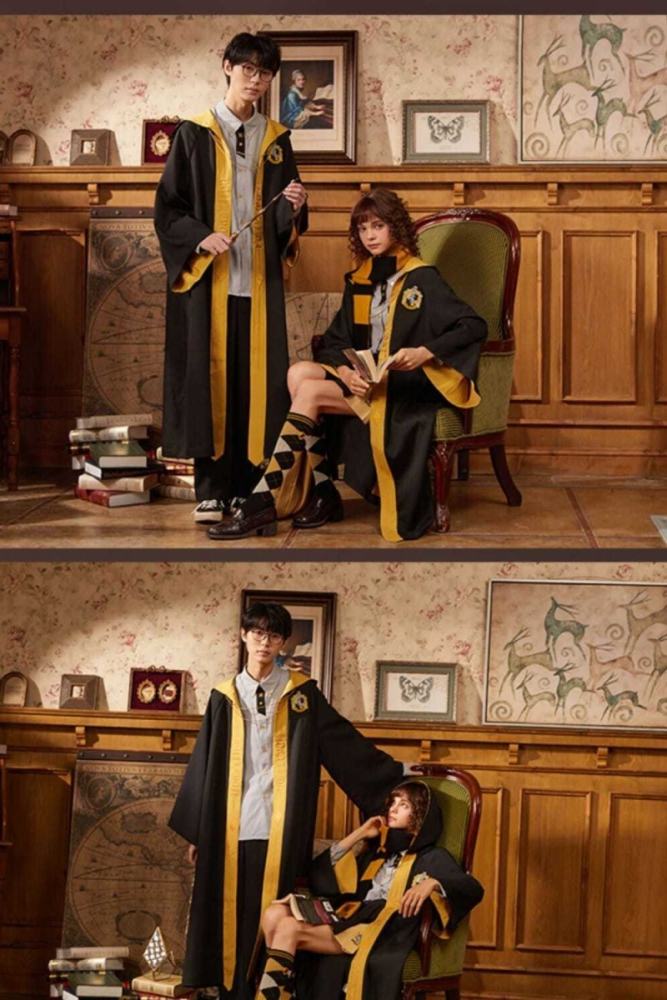 Kyouko & Harry Potter Co-signed JK Uniform Cape Harry Potter Cloak