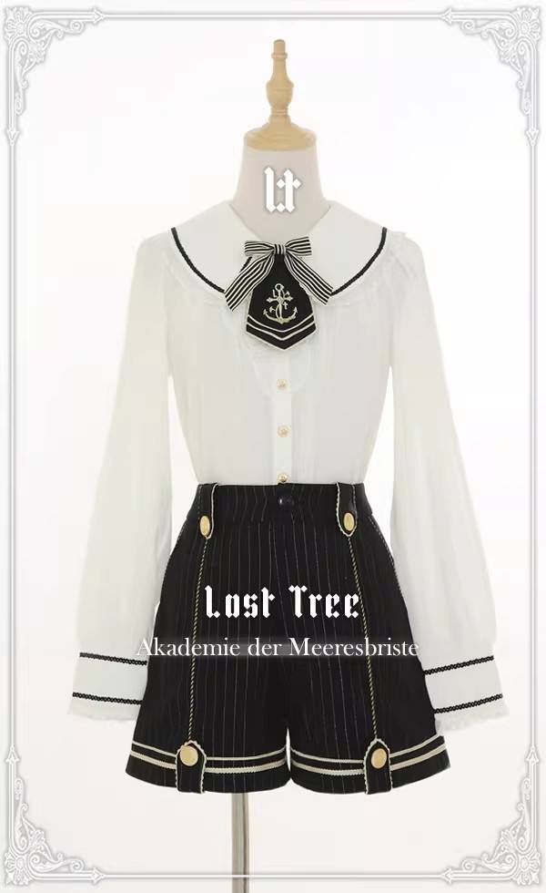 Lost Tree ~Akademie der Meeresbrise~ College Sailor Style Lolita JSK Dress