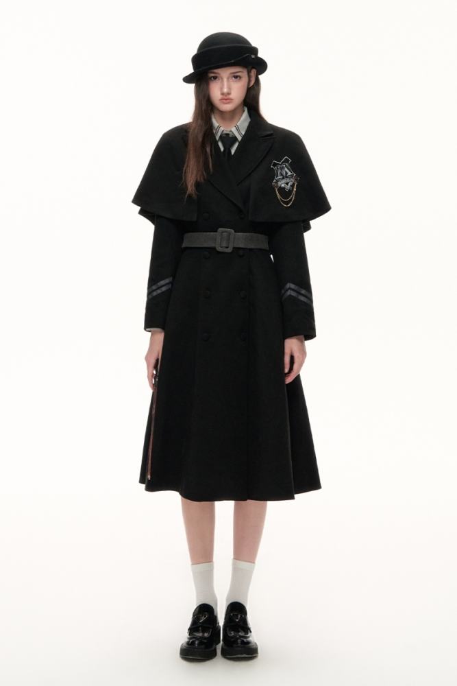 Kyouko & Harry Potter Collaborated Black Cape Overcoat Harry Potter Outfit