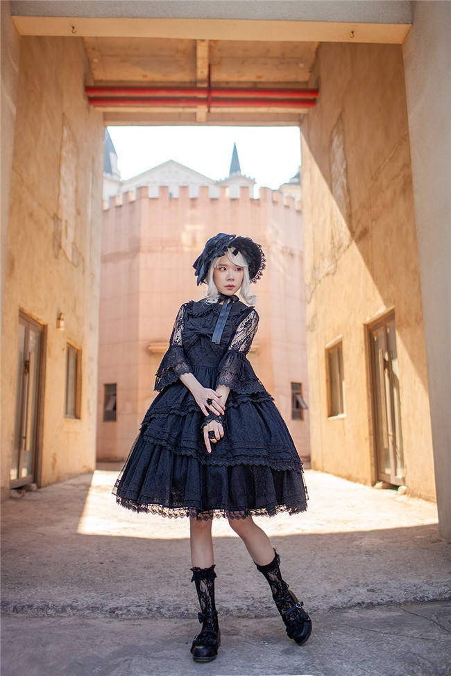 Infanta Tower of Dawn Lolita Jumper and Headdress