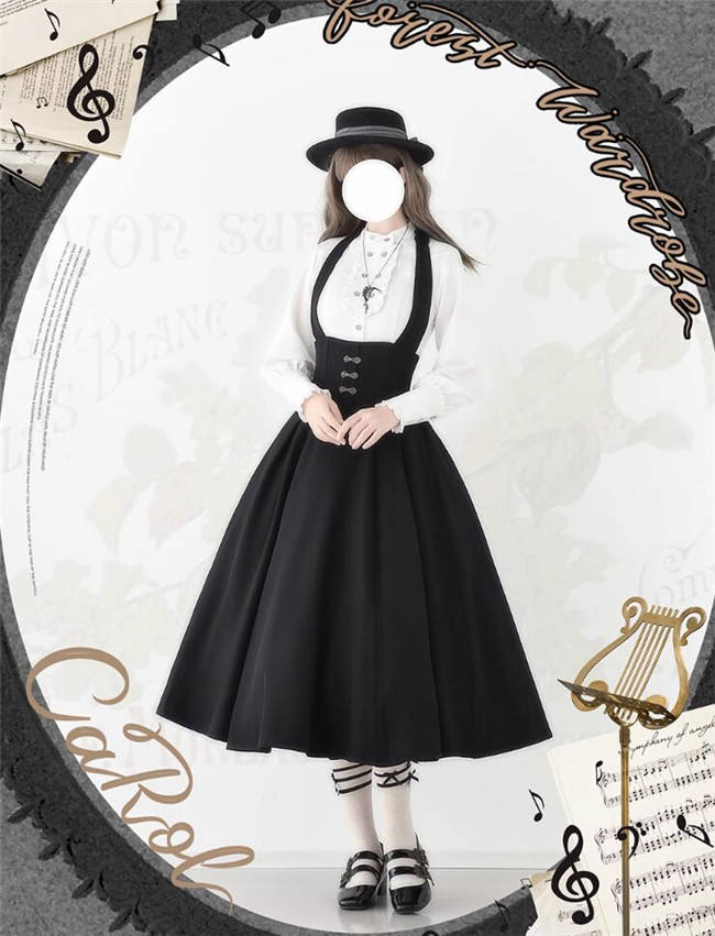 Forest Wardrobe Forest Song Halter-neck Corset Lolita Dress, Blouse and Coat