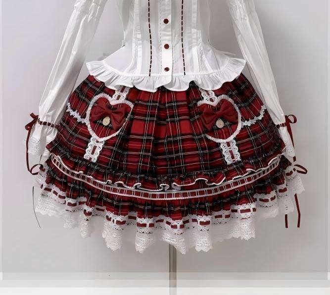 Rose And Neverland ~Rabbit Wish~ Cotton Lolita Blouse + Skirt