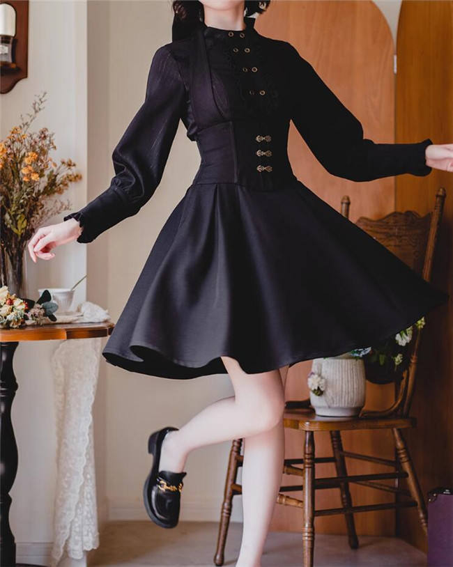 Forest Wardrobe Forest Song Halter-neck Corset Lolita Dress, Blouse and Coat