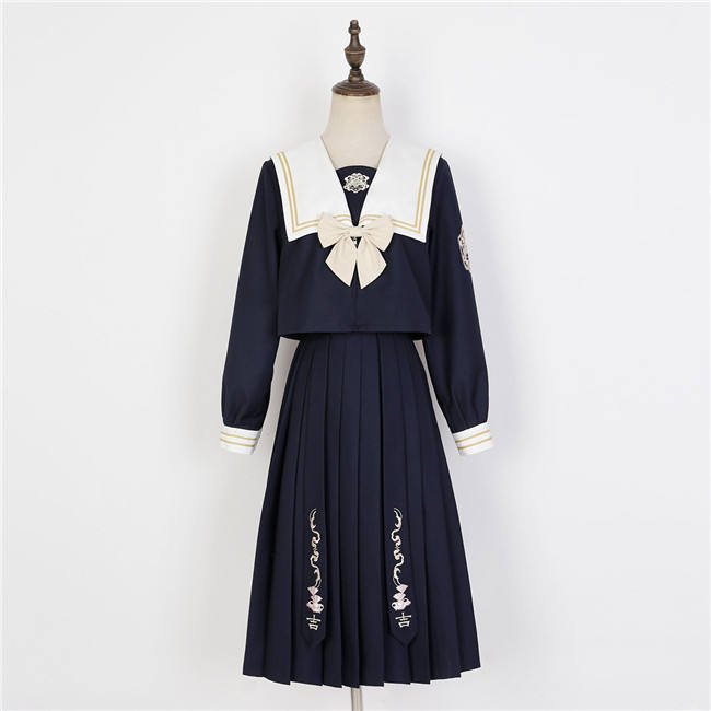 Sailor Collar Winter College Uniform