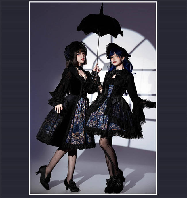Susin Night Falls Stained Glass Gothic Lolita Series