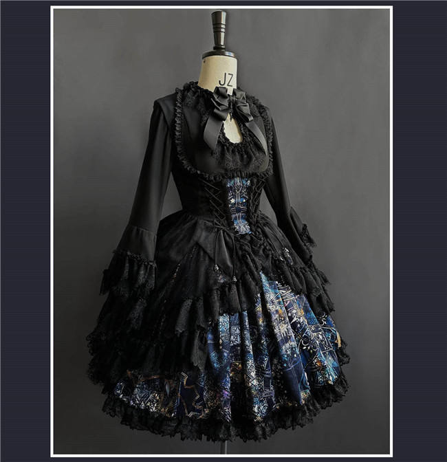 Susin Night Falls Stained Glass Gothic Lolita Series