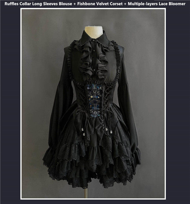 Susin Night Falls Stained Glass Gothic Lolita Series