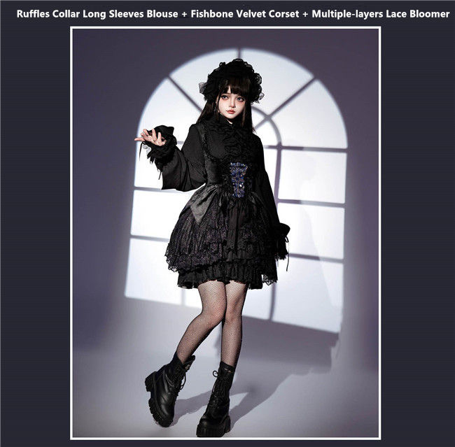 Susin Night Falls Stained Glass Gothic Lolita Series