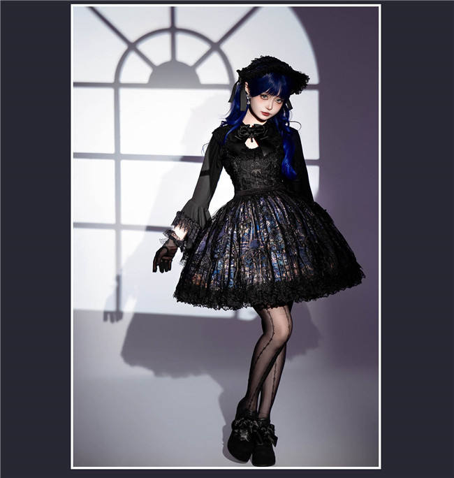 Susin Night Falls Stained Glass Gothic Lolita Series
