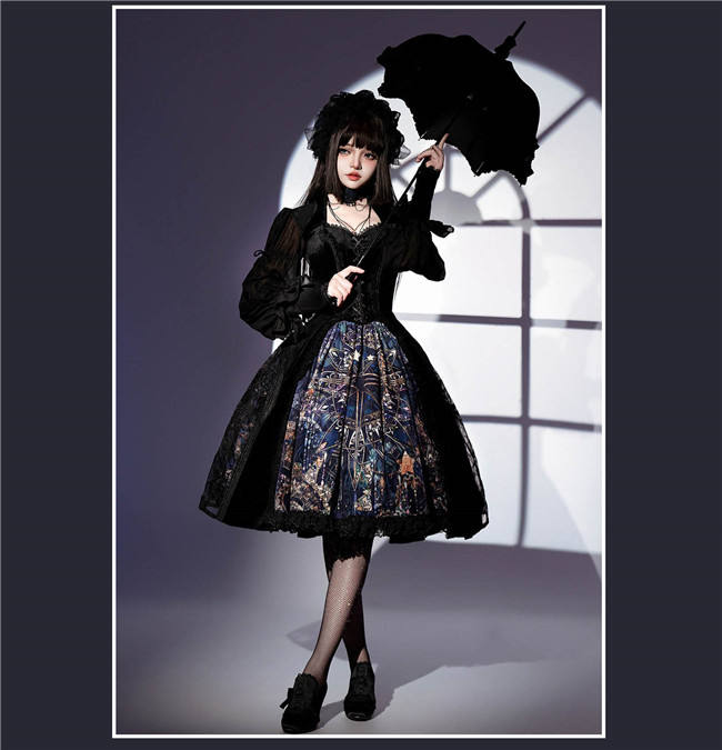 Susin Night Falls Stained Glass Gothic Lolita Series