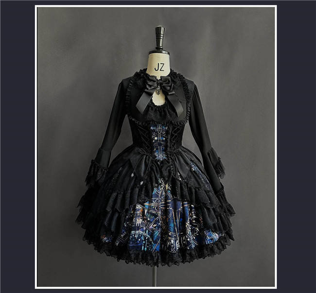 Susin Night Falls Stained Glass Gothic Lolita Series