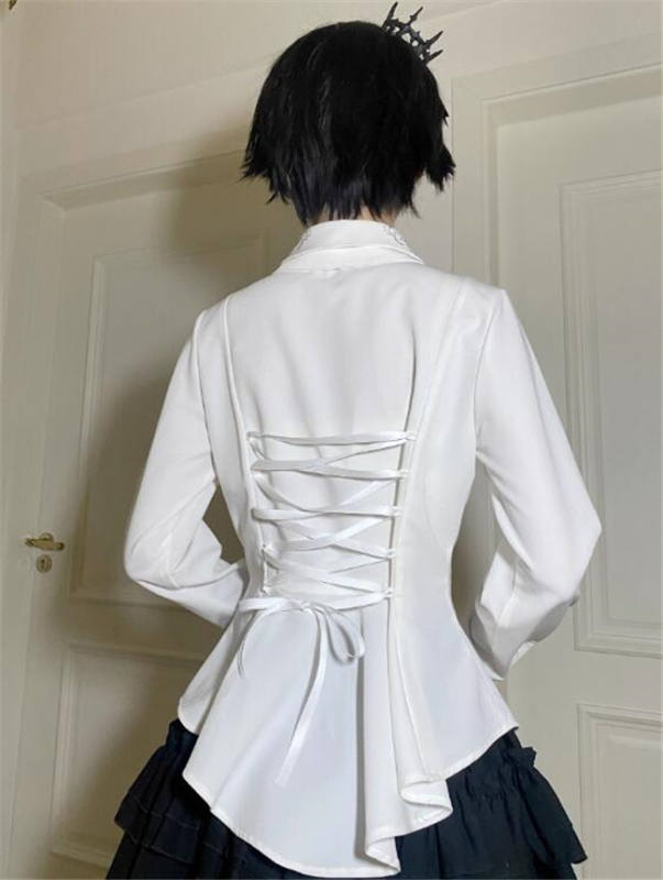 Little Dipper Embroidery Collar Ouji Lolita Blouse