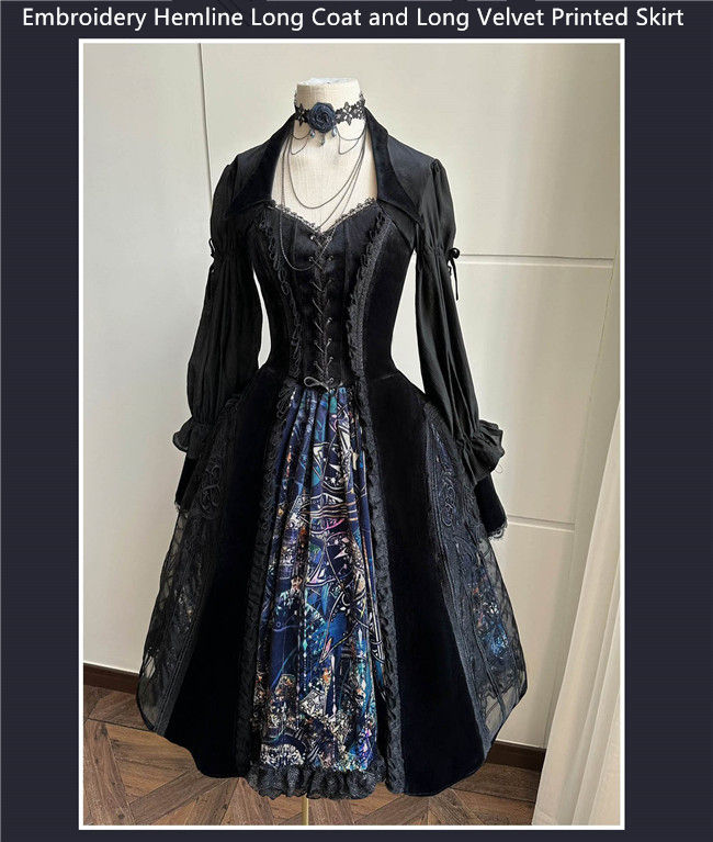 Susin Night Falls Stained Glass Gothic Lolita Series