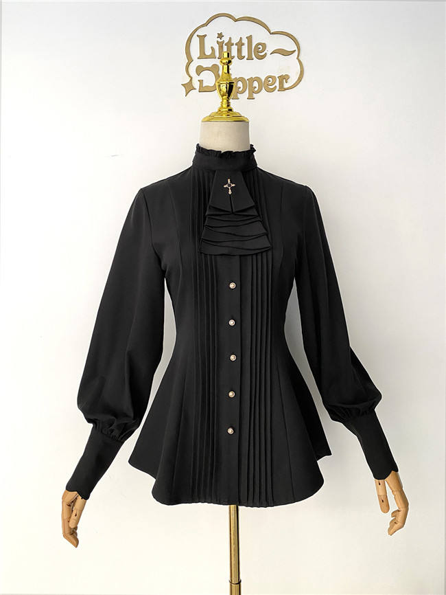 Little Dipper Silent Poetry~ Gothic Lolita Long Sleeves Blouse